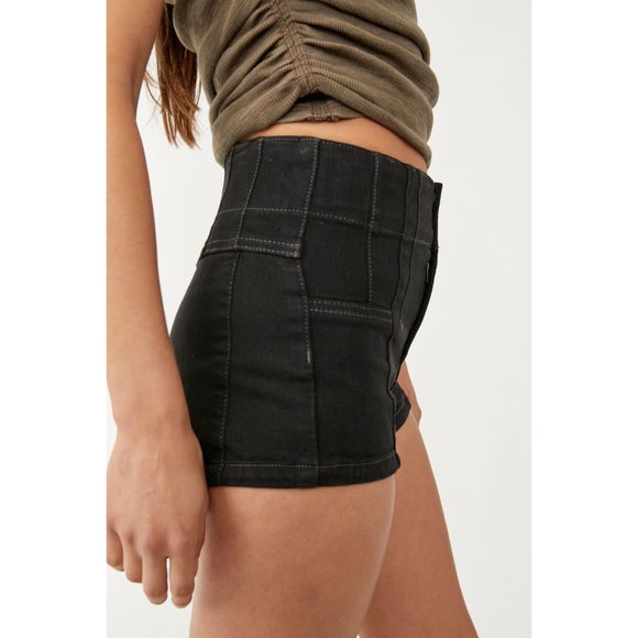 🎉LAST CHANCE🎉 FREE PEOPLE Jayde Micro Shorts / Last Night - Picture 4 of 7